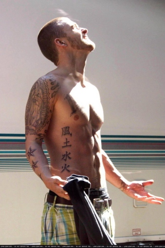 Justin Timberlake Tattooed Up!